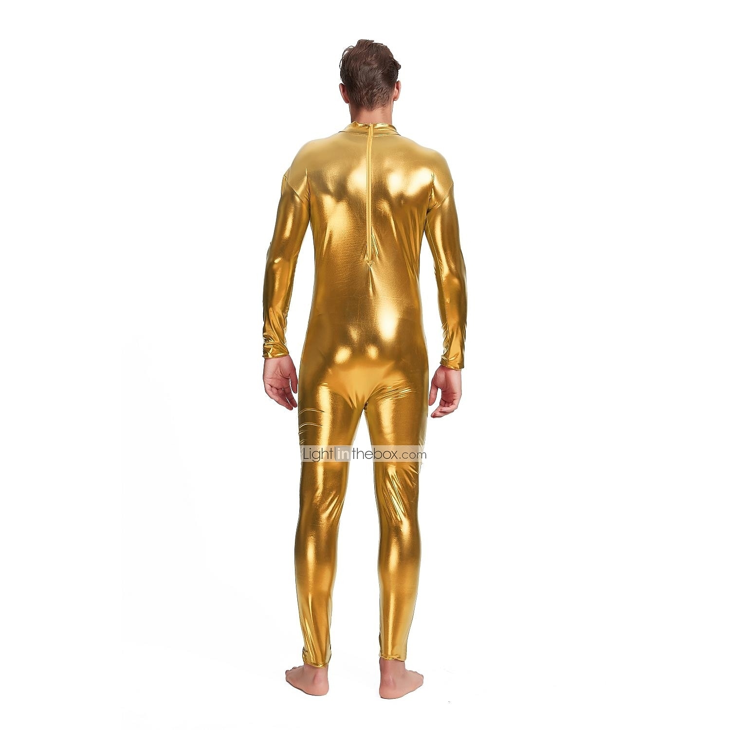 Zentai obleky Cosplay kostým Bodýčko Karnevalový kostým Oblek na celé tělo Pánské Pohlaví Sexy kostým Jednobarevné Spandex Latex Kostým pro Vánoce předvečer Všech svatých Karneval Dospělé 2025 - $34.99 –P2