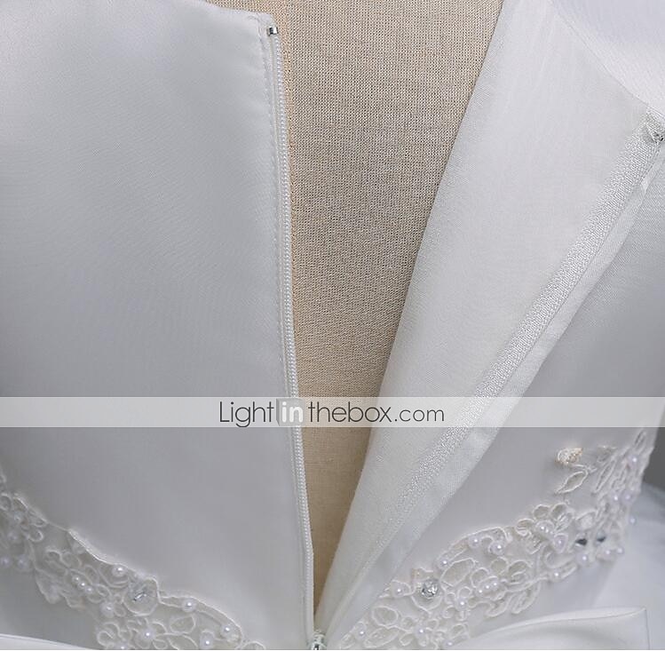 kinderkleidung Mädchen Blumenmädchen Kleid Kleid Ärmellos Hochzeit Party Kuschelig Süß Baumwolle Polyester Asymmetrisch Tüll-Kleid Kleid mit vielen Schichten Blumenmädchenkleid Sommer Weiß Rosa Rote 2026 - $43.99 –P2