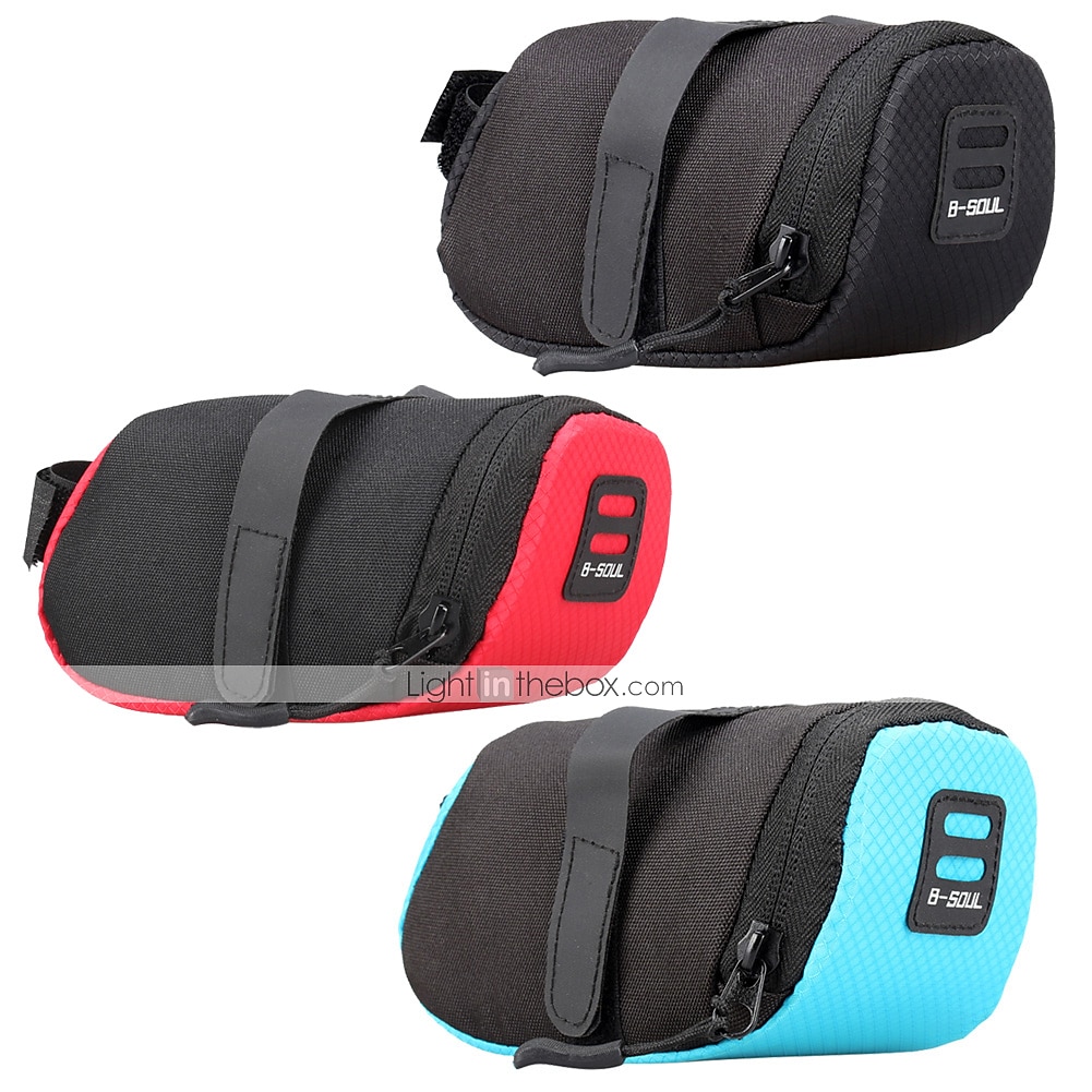 2 L Pyörän satulalaukku Vedenkestävä Kovakuorinen Kestävä Pyörälaukku 600D polyesteriä Pyörälaukku Pyöräilylaukku Pyöräily Pyörä 2025 - $25.99 –P1