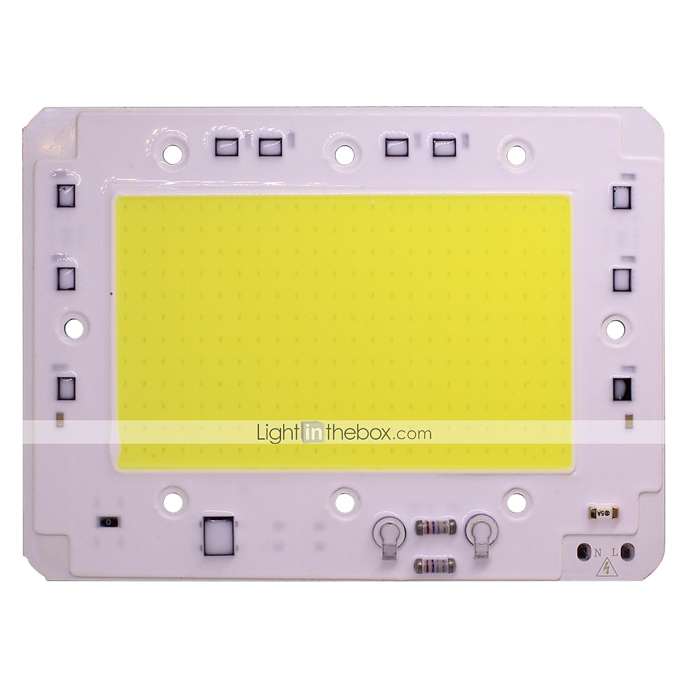100w de alta potencia cob led chip bulb 220v input ic inteligente para diy reflector de luz de inundación exterior blanco cálido (1 pieza) 2025 - $31.99 –P5