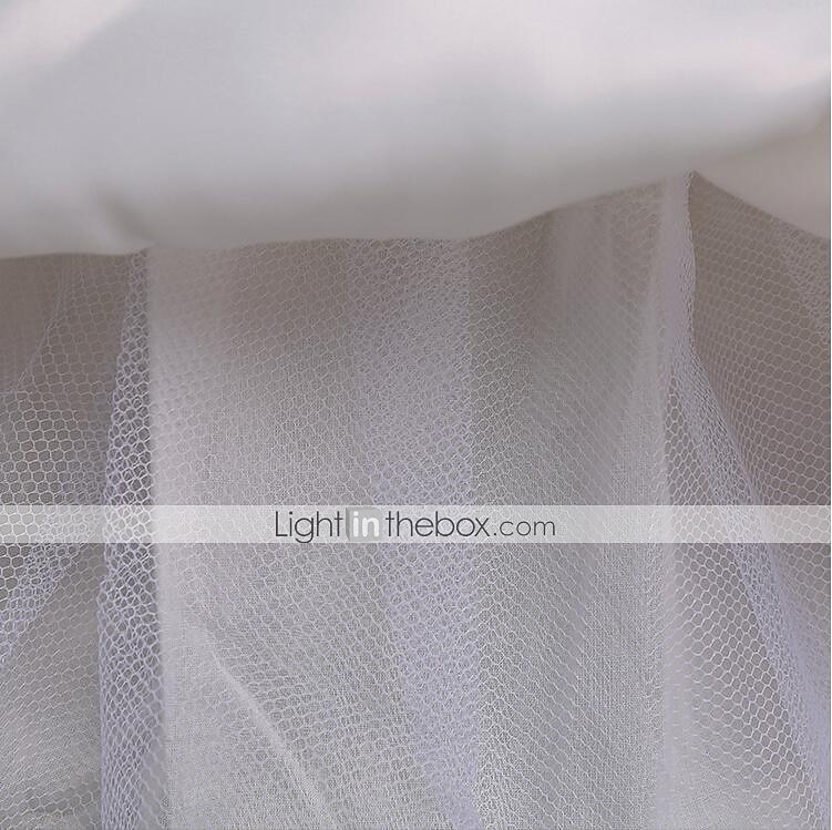 kinderkleidung Mädchen Blumenmädchen Kleid Kleid Ärmellos Hochzeit Party Kuschelig Süß Baumwolle Polyester Asymmetrisch Tüll-Kleid Kleid mit vielen Schichten Blumenmädchenkleid Sommer Weiß Rosa Rote 2026 - $43.99 –P4