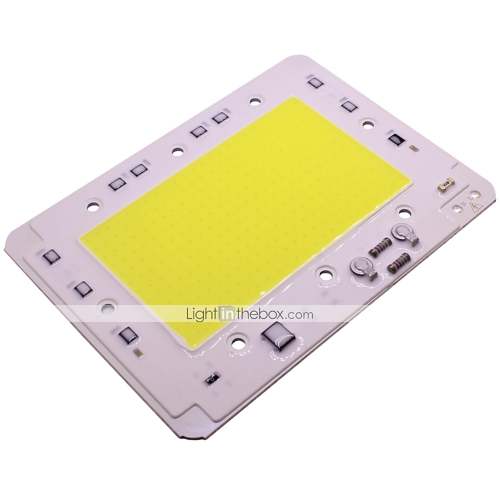 100w de alta potencia cob led chip bulb 220v input ic inteligente para diy reflector de luz de inundación exterior blanco cálido (1 pieza) 2025 - $31.99 –P1