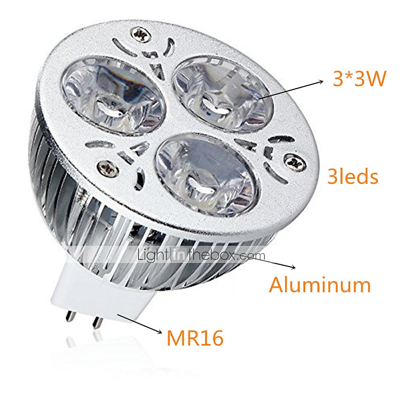 2026年 10個9wled電球スポットライト900lmmr163ledビーズled装飾的な暖かい冷たい白の風景凹型トラック照明ac12v90wハロゲン同等物  コレクション – $77.99 –P8