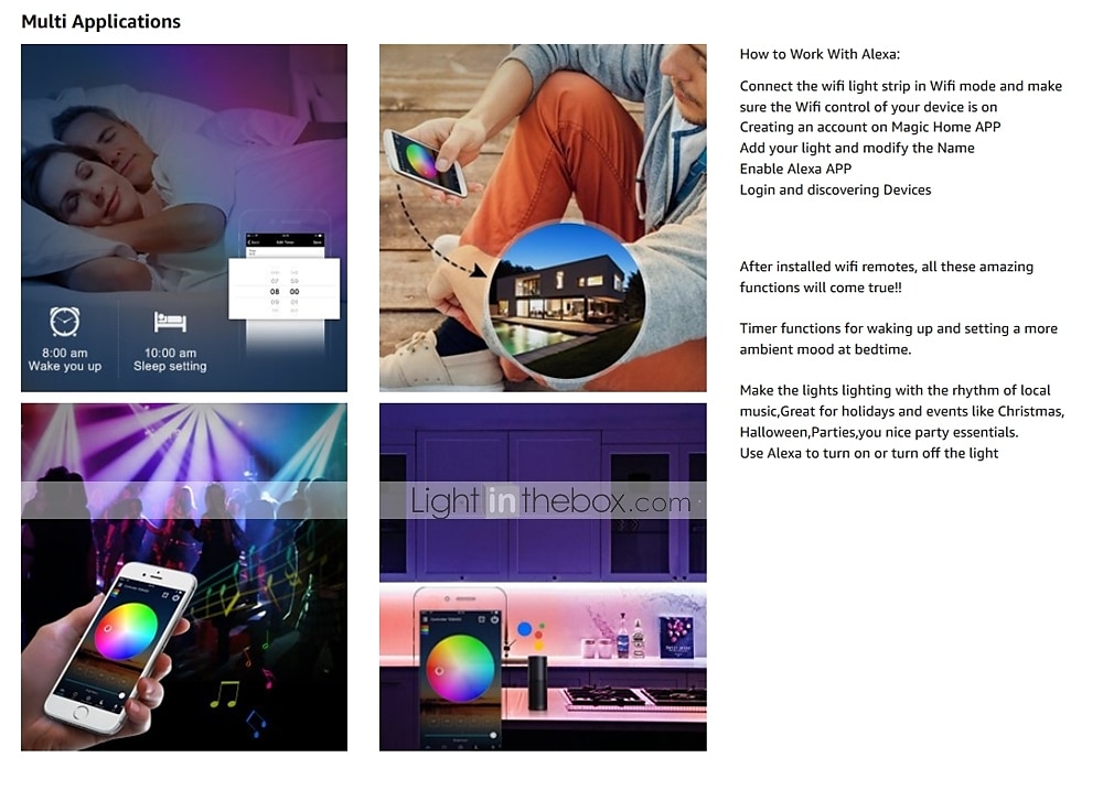 WiFi Wireless LED Smart Controller Working with Android and IOS System Mobile Phone Free App for RGB / RGBW LED Light 5V to 28V DC 4A Comes 2025 - $15.99 –P5