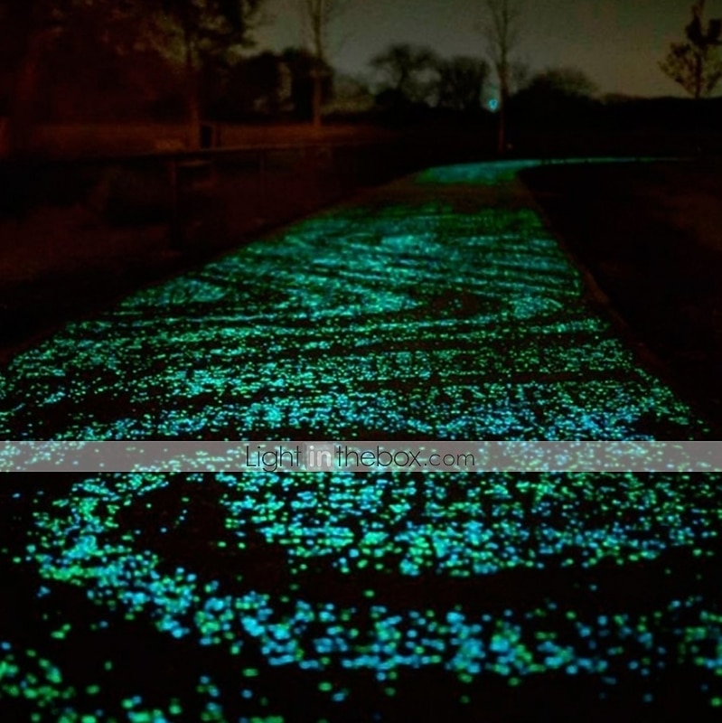 1pack Glow in the Dark Garden Pebbles For Sidewalk Garden Terrace Lawn Garden Patio Fish Tank Aquarium Decoration Glow Stone 2025 - $6.49 –P2