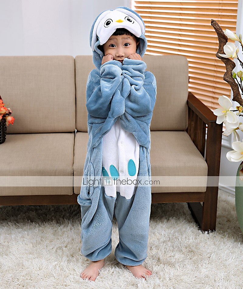 Dětské Slátanina Kostým Onesie Karnevalový kostým Sova Overalová pyžama Kigurumi pyžamo Pyžama Legrační kostým Pro Chlapci a dívky Vánoce Karneval Den dětí Karikatura 2025 - $34.99 –P2
