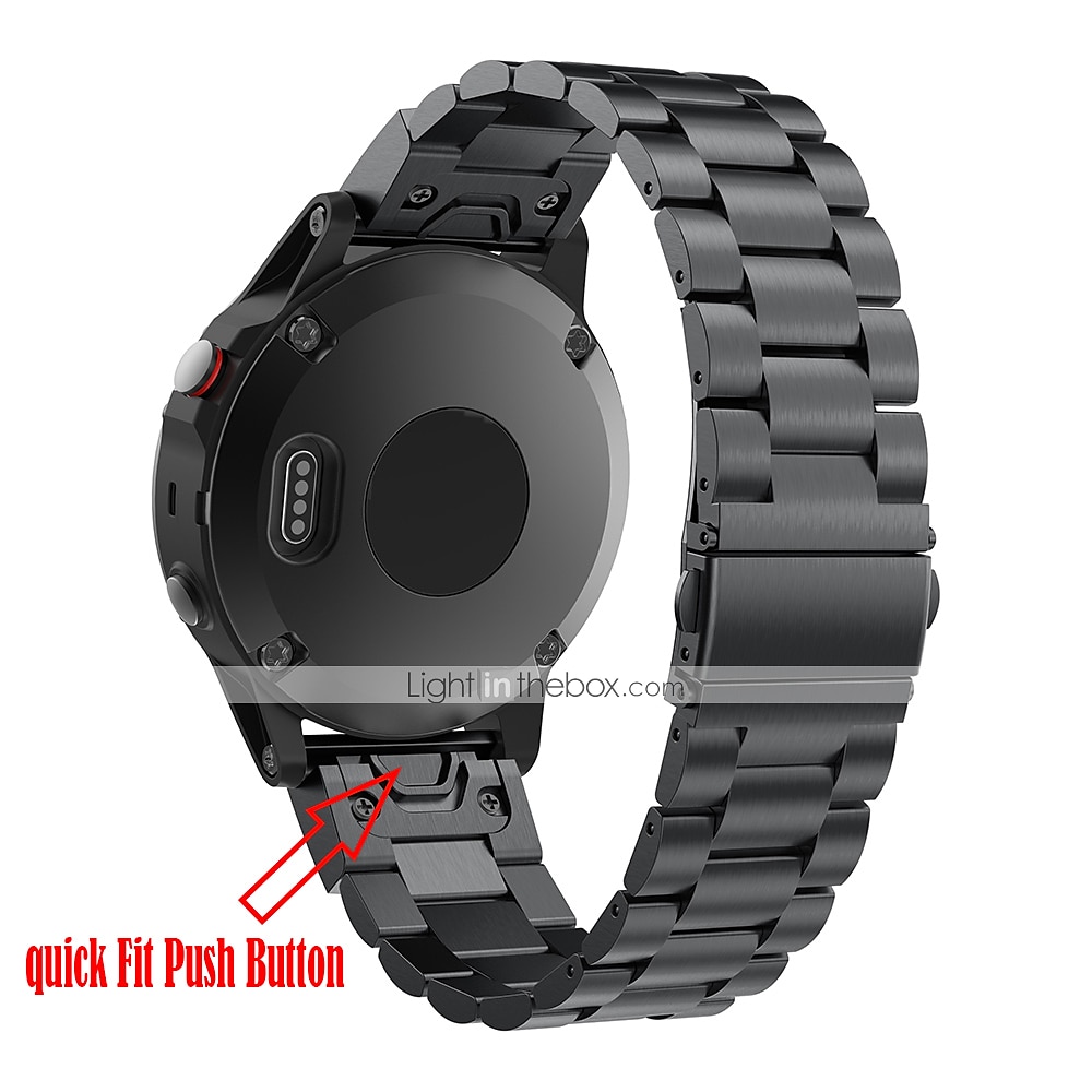 Watch Band for Garmin Fenix 7 Pro 6 5 Plus Epix Pro 47mm Approach S70 47mm S62 S60 Forerunner 955 255 945 745 Instinct 2 Marq Descent Quatix 22mm Stainless Steel Replacement  Strap Quick Fit 22mm 2025 - $18.99 –P5