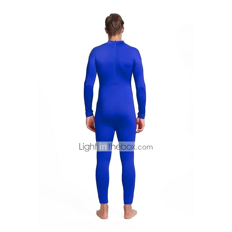 Costume Zentai Seconde Peau Unisexe - Élasthanne Stretch - Sans Capuche, Avec Pieds Et Mains - Pour Cosplay, Fête, Déguisement