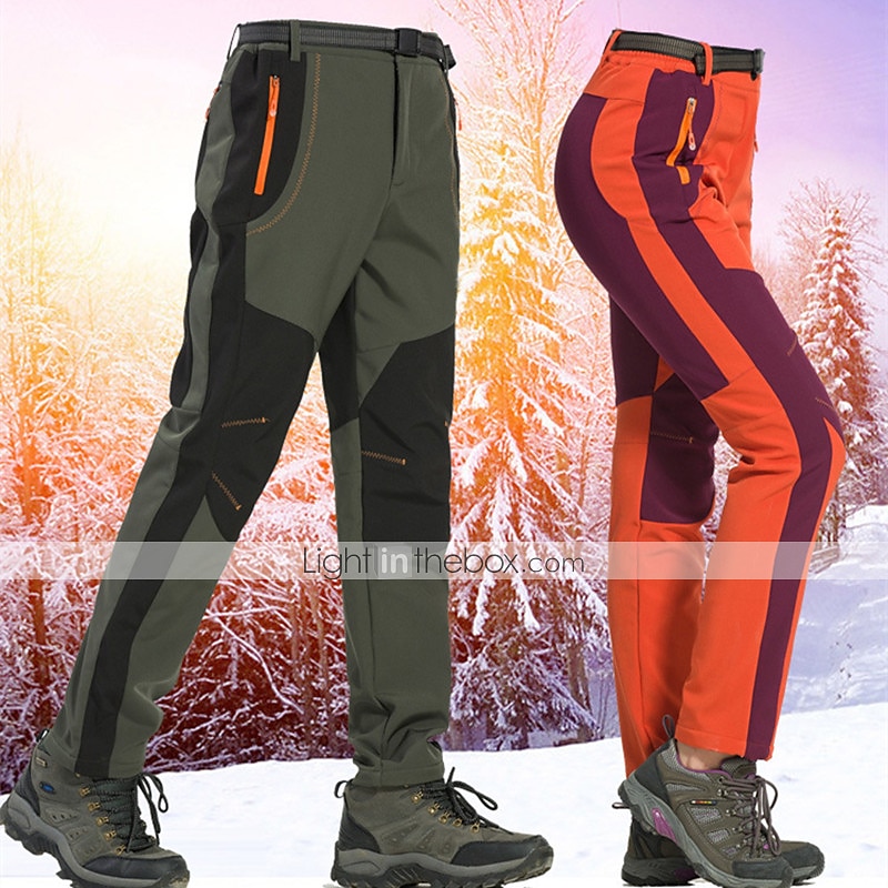 Women's Hiking Pants Adjustable Waist Black