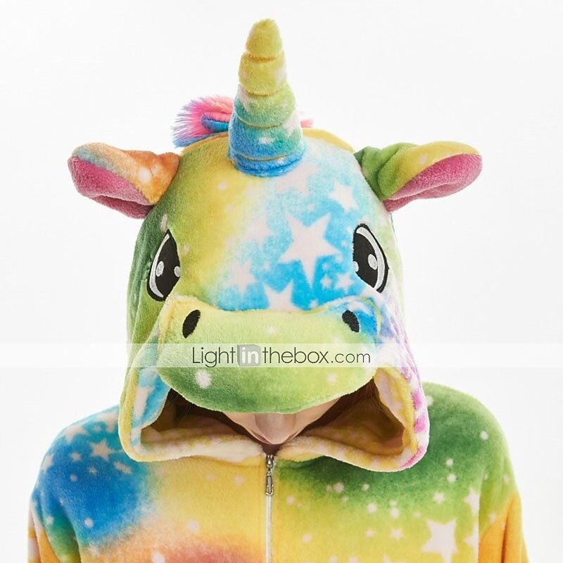 Kigurumi Pajamas Fancy Costume Onesie Costume Animal Unicorn Cartoon Warm Comfy Kid's Unisex Boys and Girls Christmas Halloween Carnival Party Performance Homewear Dress Up 2026 - $30.99 –P5