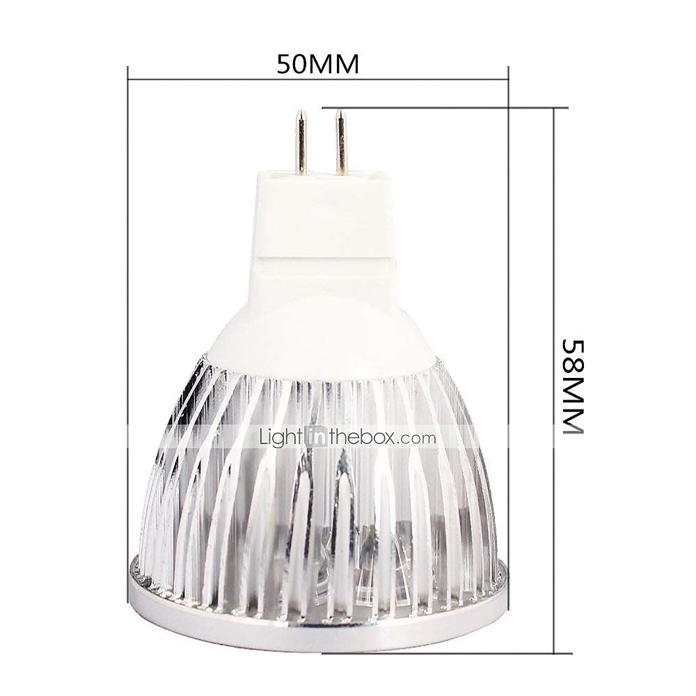 zdm 10 pack, mr16 / gu5.3 35 Вт светодиодные лампы 210 лм, 12 В постоянного тока, эквивалент 20 Вт накаливания, ультра яркий энергосберегающий прожектор 2025 - $61.99 –P3