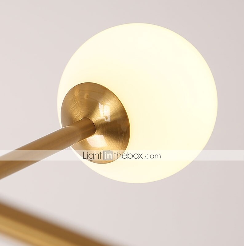 6-Light 100 cm Chandelier Metal Glass Sputnik Gold Painted Finishes Contemporary Artistic 110-120V 110-240 V 2025 - $429.99 –P4