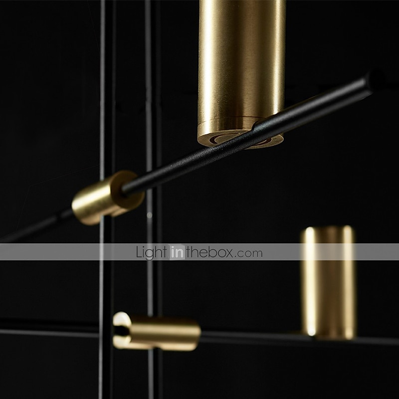 12 Bulbs 138 cm Chandelier Metal Geometrical Electroplated Artistic 110-120V 220-240V 2025 - $419.99 –P4