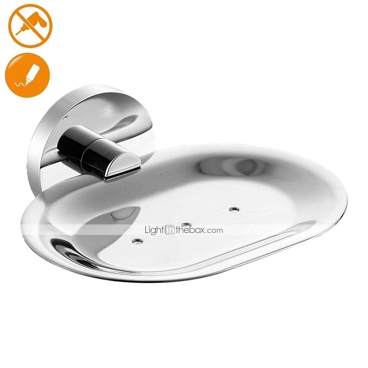 Seifenschalen & Halter Cool Moderne Edelstahl 1pc - Bad Wandmontage 2025 - $33.99 –P5