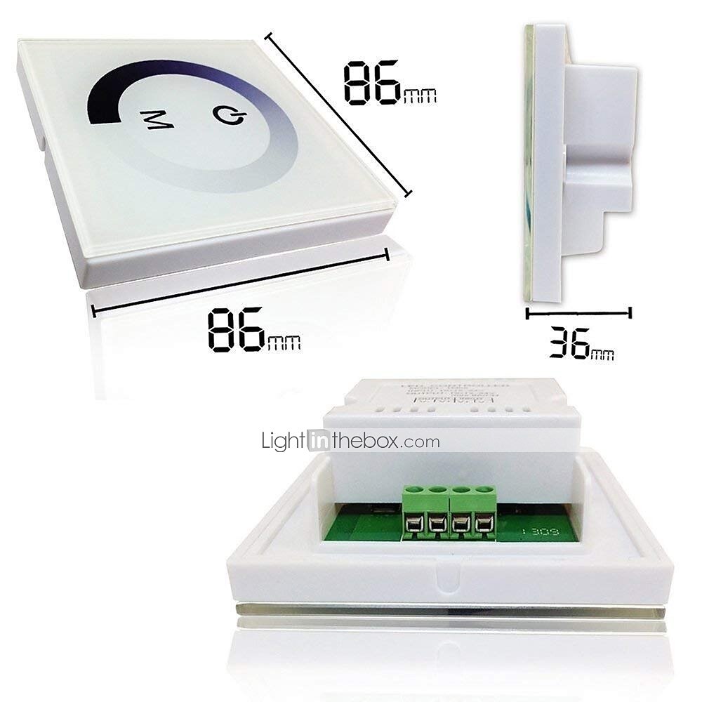 3*4A 12V-24V Single Color LED Controller Dimmer Change Brightness Touch Panel Dimmer Wall Switch Controller 2026 - $27.99 –P6