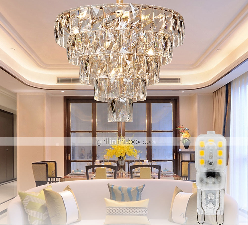 10 pz 4 w led bi-pin lampadine 400lm g9 14 led perline smd 2835 dimmerabile paesaggio 40 w sostituzione della lampadina alogena caldo freddo bianco angolo del fascio di 360 gradi 220 v del 2025 a $20.99 –P1