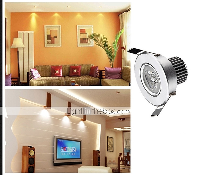 6 pz 3 W 300 lm 3 Perline LED Facile da installare A incasso Luci a sospensione Bianco caldo Luce fredda 85-265 V Commerciale Casa / ufficio Salotto / sala da pranzo / RoHs / CE del 2025 a $30.99 –P3