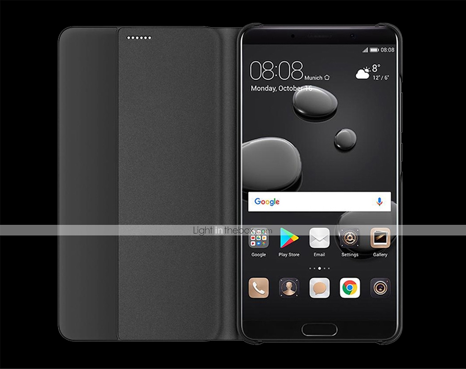 telefon fodral Till Huawei P40 P30 P20 Pro Lite Mate 40 30 20 Pro Honor 20 Pro Fodral Läderfodral Etui med lock Lucka med fönster Genomskinlig Solid färg Hårt PU läder 2025 - $12.99 –P8