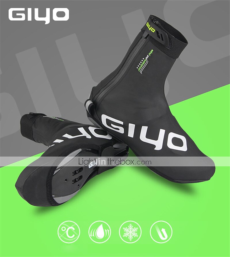 GIYO Winter Mountain Road Cycling Overshoes Windproof Non-slip Shoe Boot Cover 