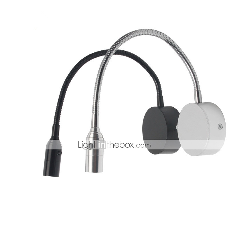 Mini styl LED Stěnové lampy Ložnice nástěnné svítidlo 110-120V 220-240V 3 W / Integrované LED světlo / CE 2025 - $33.99 –P1