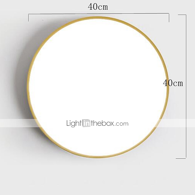 1-valo 40 cm kattovalo silmiensuojaus / luova / wifi-ohjaus uppoasennettavat valot metalliakryyli chic&amp; moderni moderni yksinkertainen 200-240v / fcc 2026 - $119.99 –P1