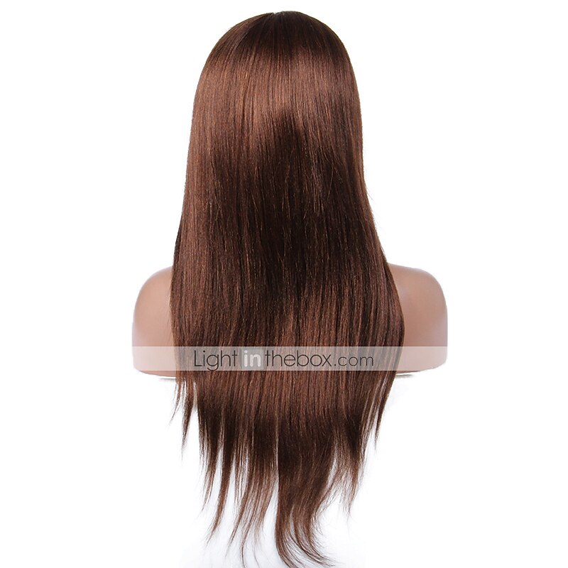 Lace Front Wig 4x4 Lace Human Hair Pre Plucked 130% 150% 180% Density Yaki StraightFront Wigs with Baby Hair Brazilian Human Hair Wigs for Black Women 2026 - $103.99 –P10