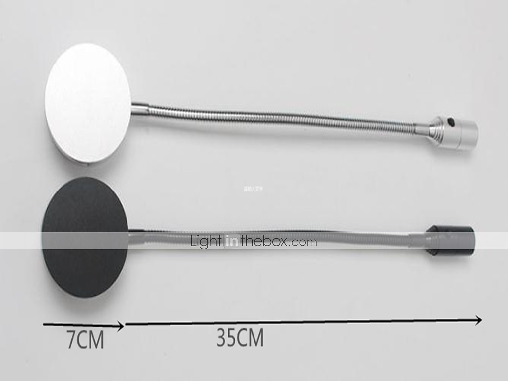Mini styl LED Stěnové lampy Ložnice nástěnné svítidlo 110-120V 220-240V 3 W / Integrované LED světlo / CE 2025 - $33.99 –P6