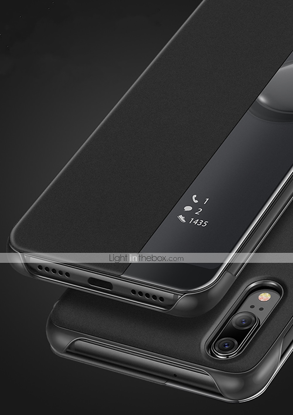 telefon Etui Til Huawei P30 P30 Pro P20 P20 Pro Psmart pluss 2019 Ære 20 hedre 20 pro Honnør 30 Honor 30 Pro Y5p Heldekkende etui Lærveske Flip Case Flipp med vindu Automatisk søvn / våkne Helfarge 2025 - $12.99 –P6
