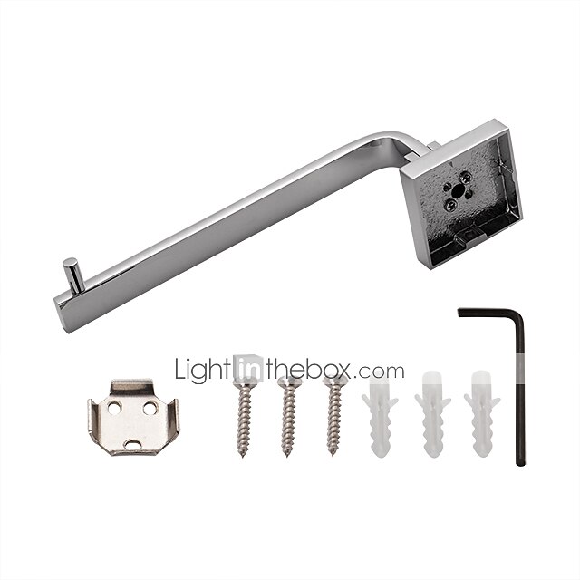 Tilbehørssett til badeværelset Moderne Messing 2pcs - Hotell bad Toalettrullholder / Robe Hook 2025 - $49.99 –P8