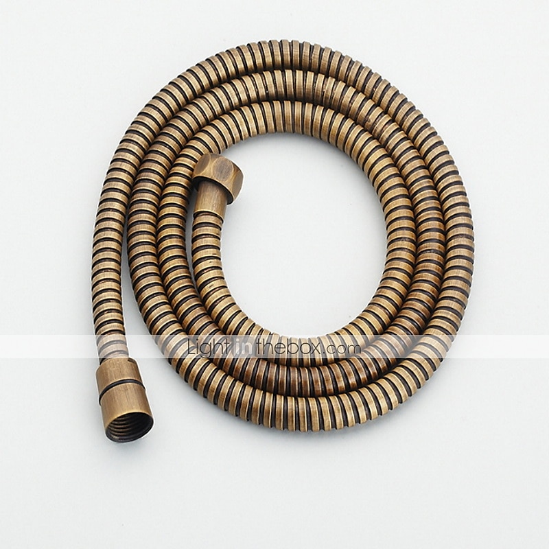 Wasserhahn-Zubehör, hochwertige Wasserversorgung mit modernem Messing-Finish und 1,5 m langem Ti-PVD-Brauseschlauch 2025 - $16.49 –P1