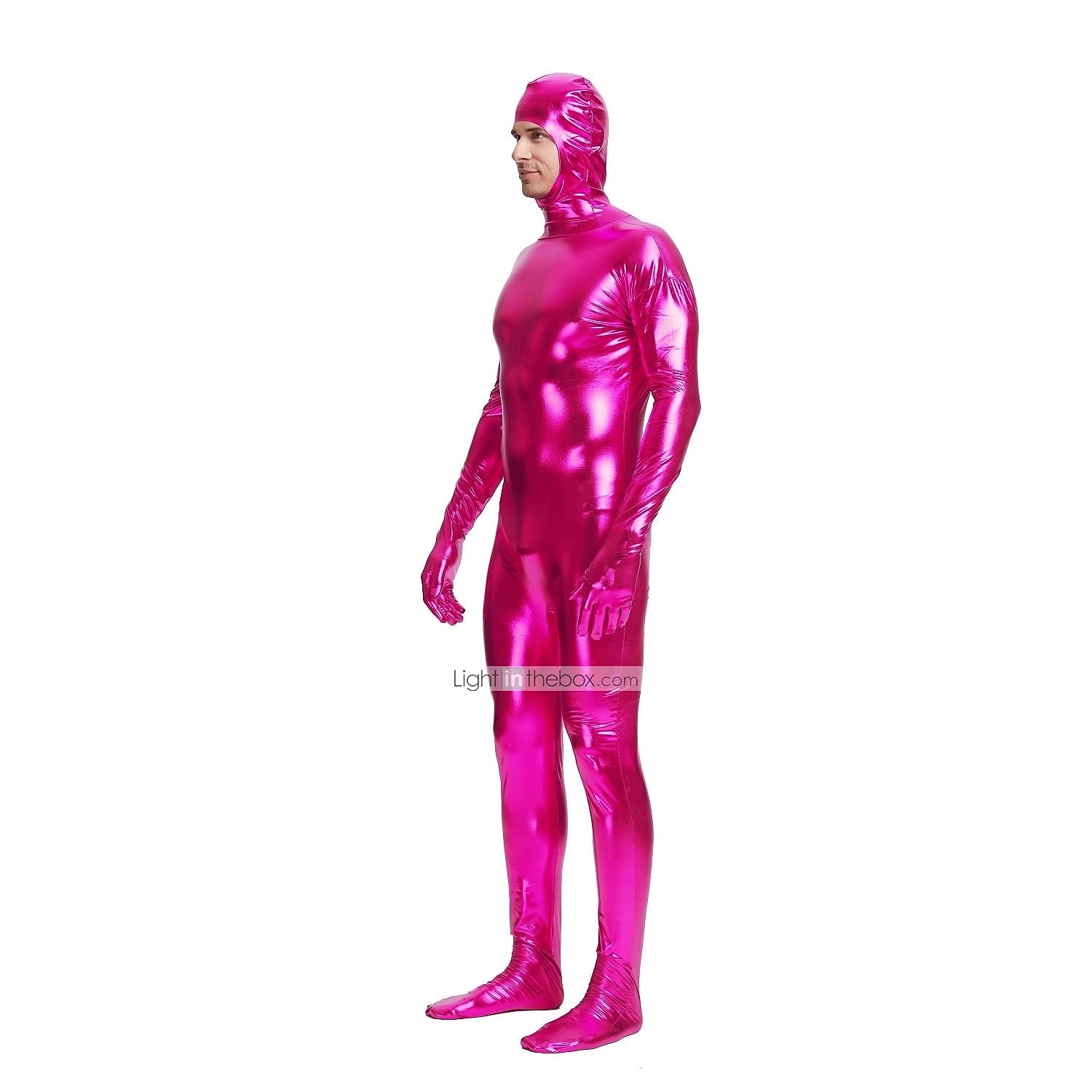 Costumele Zentai Salopetă Costum de carnaval Costul Integral Bărbați Costum pentru Adulți Latex Spandex Lycra Mată Carnaval Mascaradă 2025 - $33.99 -P17