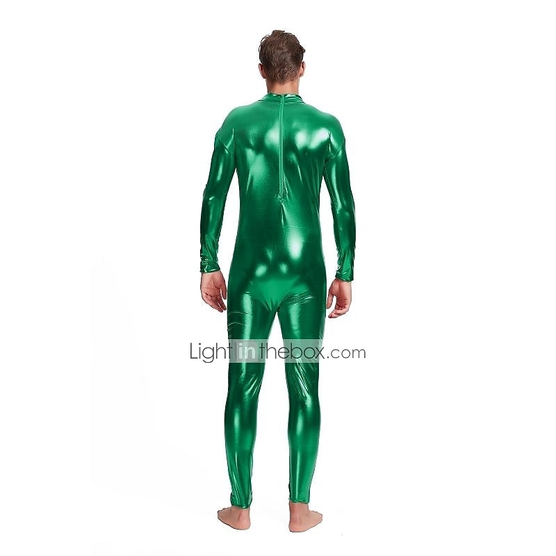 Zentai obleky Cosplay kostým Bodýčko Karnevalový kostým Oblek na celé tělo Pánské Pohlaví Sexy kostým Jednobarevné Spandex Latex Kostým pro Vánoce předvečer Všech svatých Karneval Dospělé 2025 - $34.99 –P14