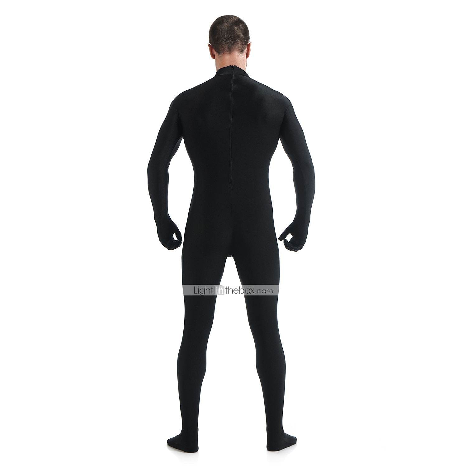 Zentai Suits Costume Hoodie Carnival Costume Full Body Suit Kings Day Men's Women's Sex Solid Colored Spandex Lycra Costume for Performance Party Valentine's Day Halloween Adults' 2025 - $35.99 –P4