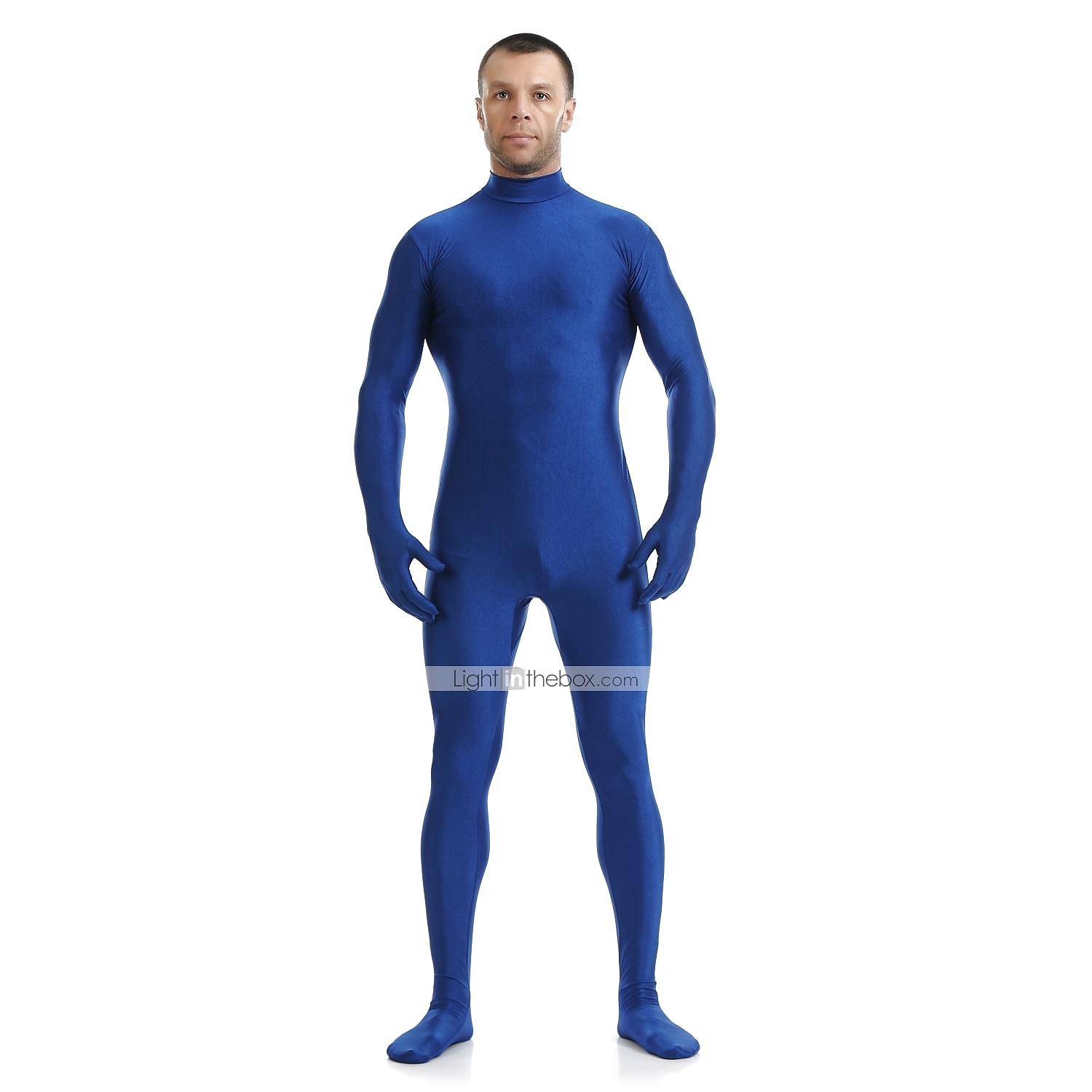 Zentai Suits Costume Hoodie Carnival Costume Full Body Suit Kings Day Men's Women's Sex Solid Colored Spandex Lycra Costume for Performance Party Valentine's Day Halloween Adults' 2025 - $35.99 –P5