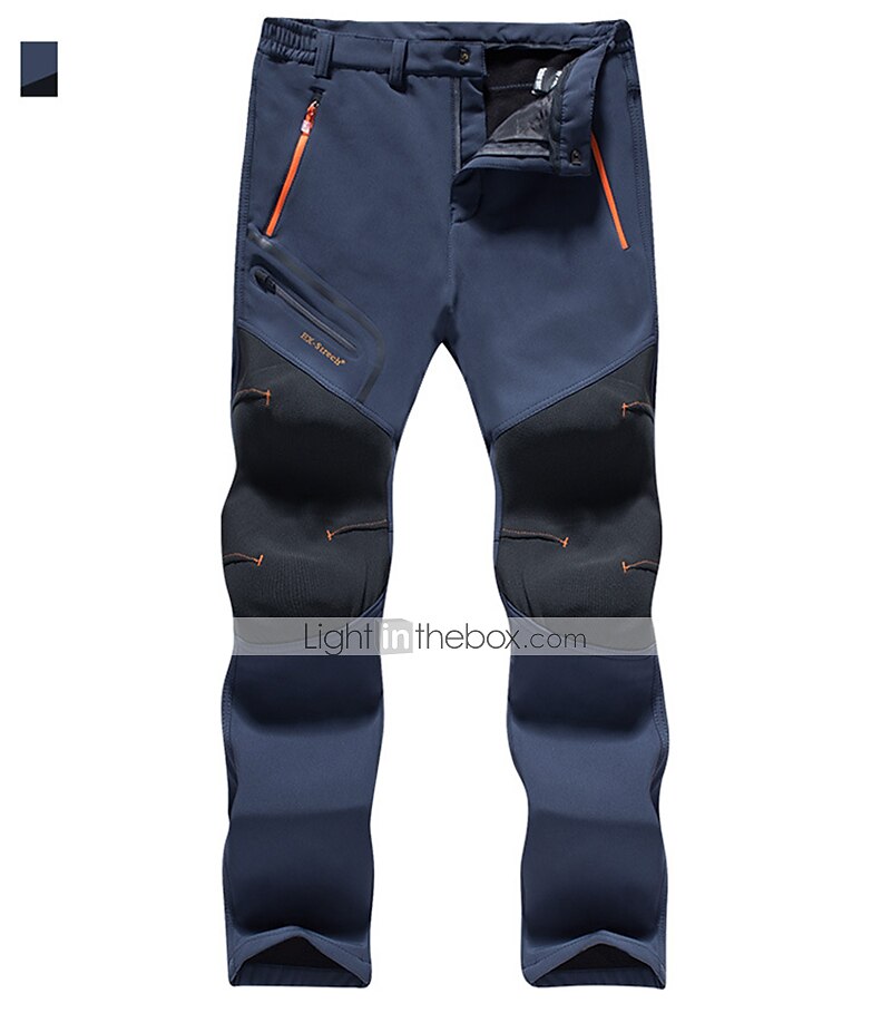 Hombre Pantalones para senderismo Pantalones con forro polar Pantalones de protección Invierno Al aire libre Mantiene abrigado Resistente al Viento Forro Polar Resistente a la lluvia Pantalones 2025 - $36.99 –P10