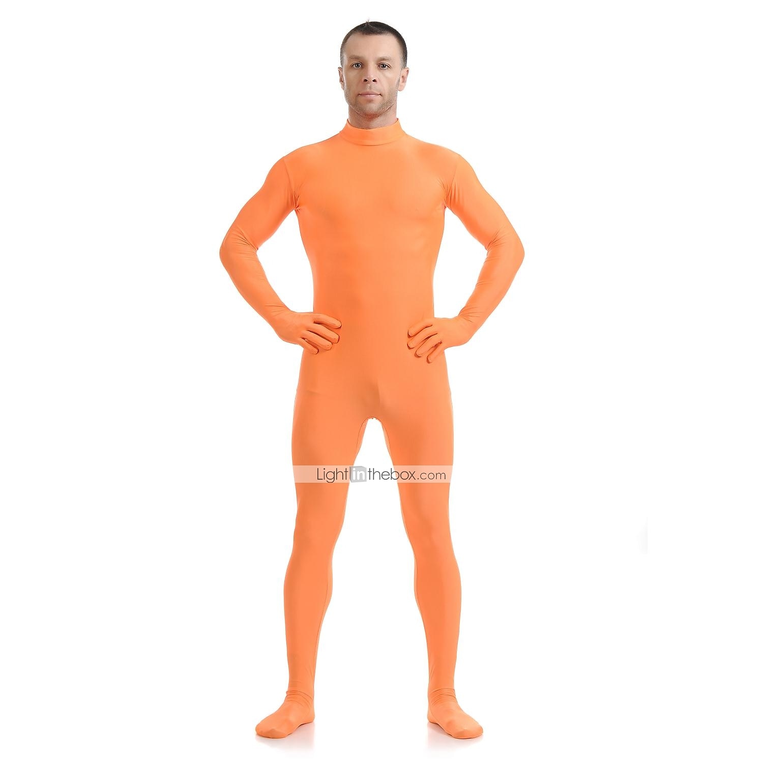 Zentai Suits Costume Hoodie Carnival Costume Full Body Suit Kings Day Men's Women's Sex Solid Colored Spandex Lycra Costume for Performance Party Valentine's Day Halloween Adults' 2025 - $35.99 –P16