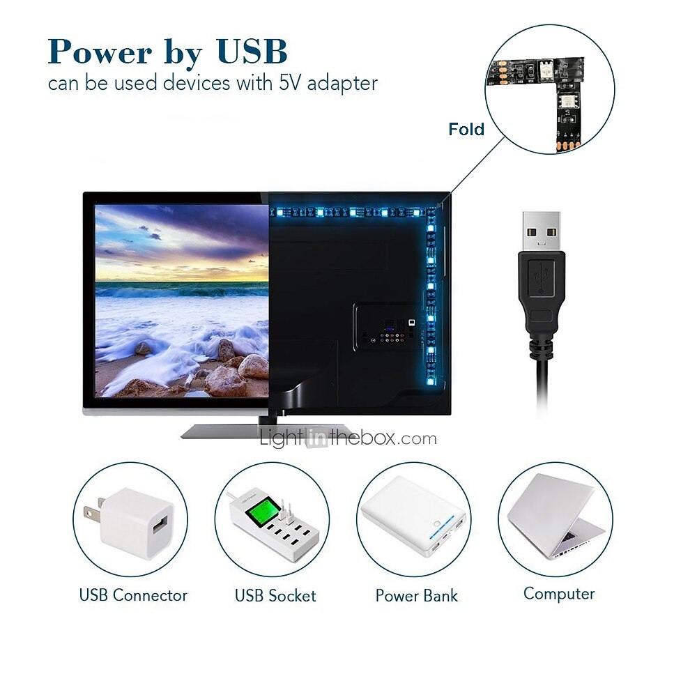 5м 16.4ft Умная светодиодная RGB лента 150 светодиодов 5050 SMD подсветка телевизора декор для дома работает с Alexa 10 мм 24-кнопочный пульт дистанционного управления DC-кабели управление WiFi 2026 - $40.99 –P8