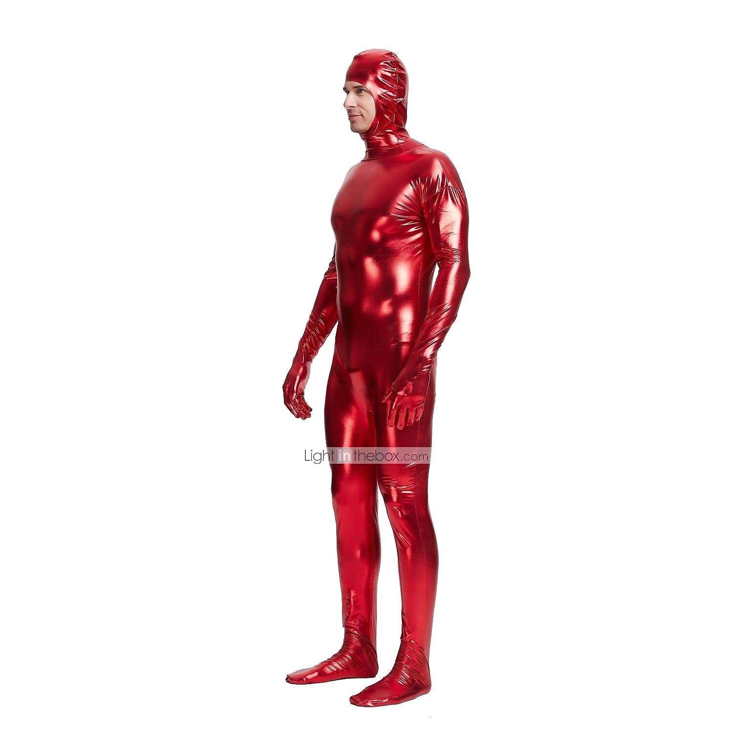Costumele Zentai Salopetă Costum de carnaval Costul Integral Bărbați Costum pentru Adulți Latex Spandex Lycra Mată Carnaval Mascaradă 2025 - $33.99 -P11