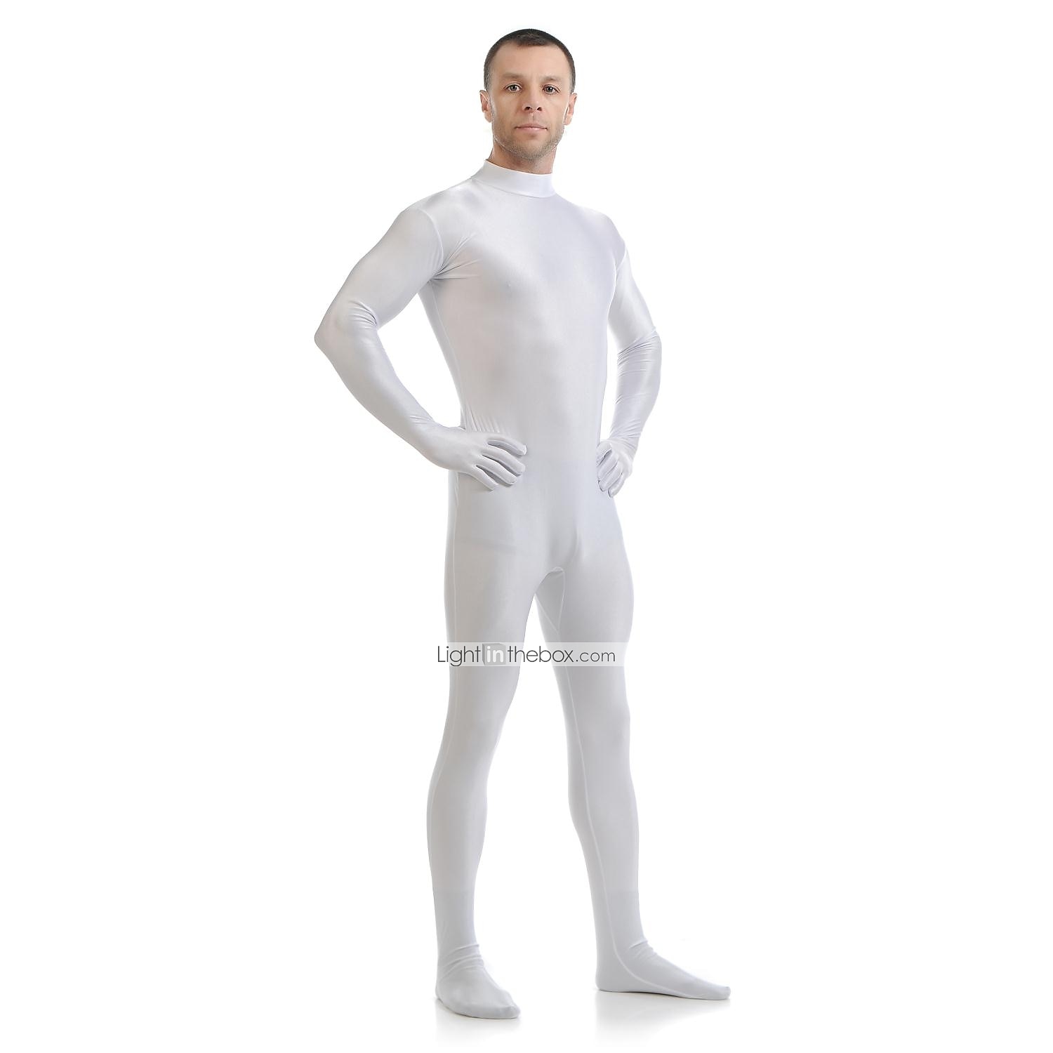 Zentai Suits Costume Hoodie Carnival Costume Full Body Suit Kings Day Men's Women's Sex Solid Colored Spandex Lycra Costume for Performance Party Valentine's Day Halloween Adults' 2025 - $35.99 –P8