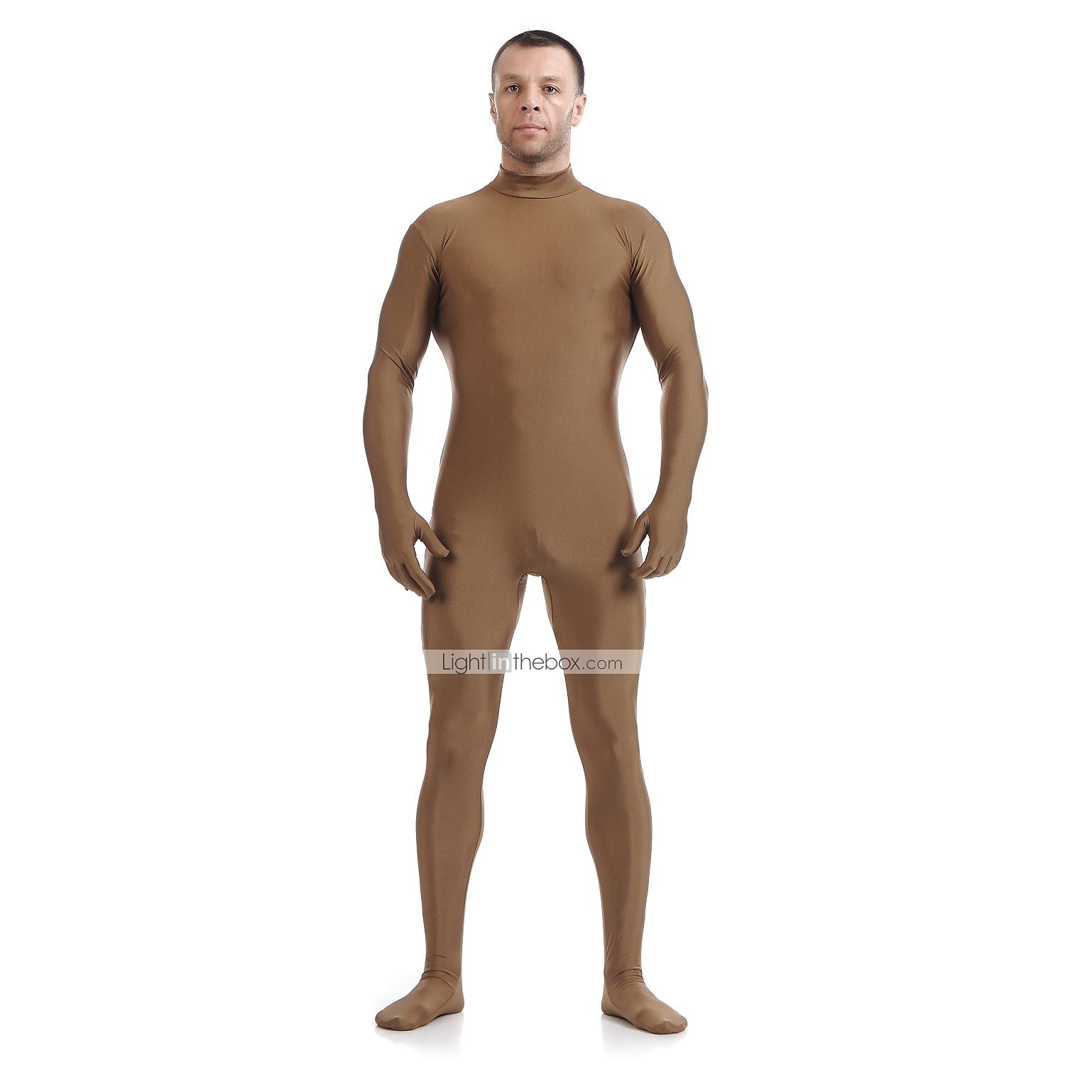 Zentai Suits Costume Hoodie Carnival Costume Full Body Suit Kings Day Men's Women's Sex Solid Colored Spandex Lycra Costume for Performance Party Valentine's Day Halloween Adults' 2025 - $35.99 –P9