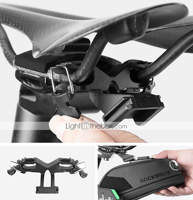 ROCKBROS 1/1.5 L Bolsa para Guardabarro Reflexivo Gran Capacidad Impermeable Bolsa para Bicicleta Tejido de forro Poliéster PU Bolsa para Bicicleta Bolsa de Ciclismo Bicicleta de Pista Bicicleta de 2025 - $21.99 -P6