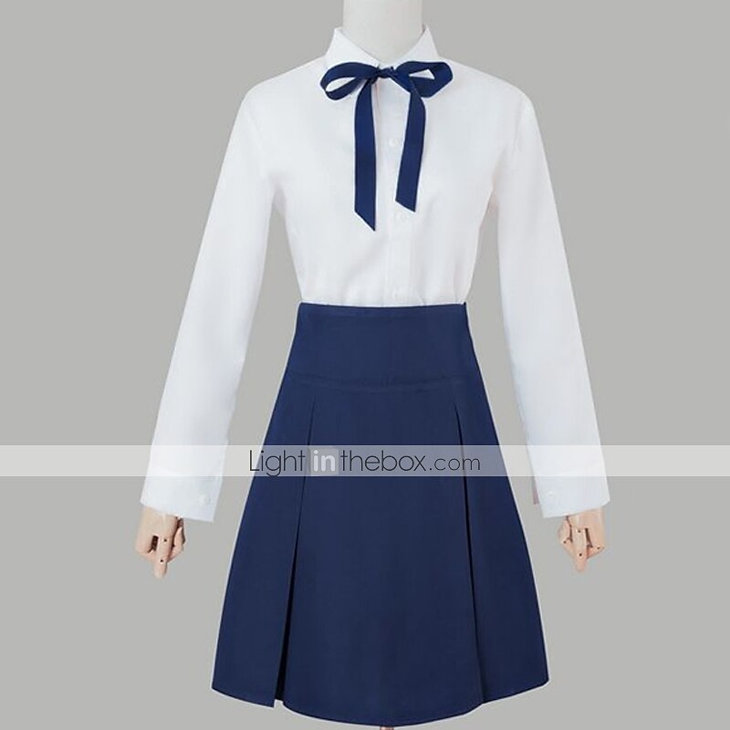 Inspired by Fate / Stay Night Cosplay Anime Cosplay Costumes Japanese  Cosplay Suits Simple Contemporary Top Skirt Costume For Women's 7102681  2023 – $