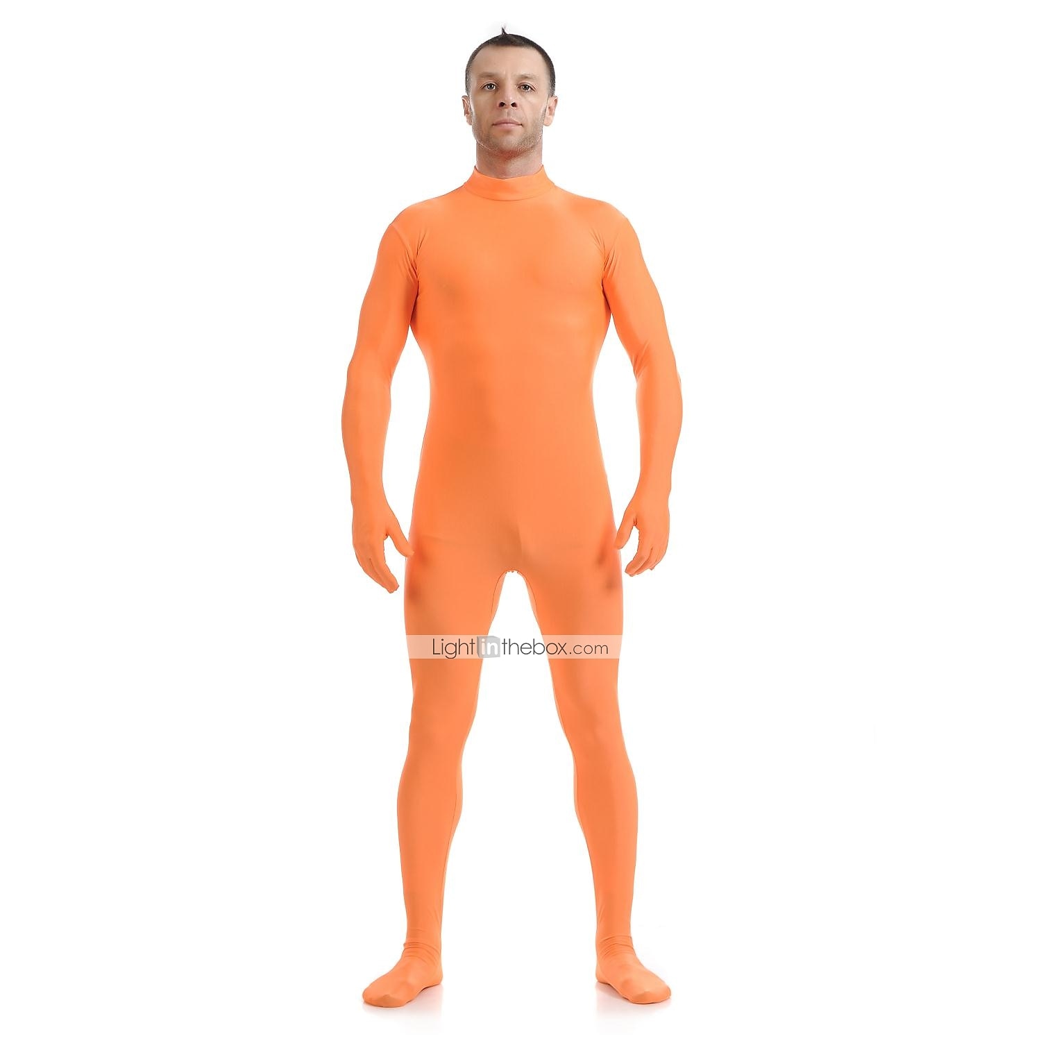 Zentai Suits Costume Hoodie Carnival Costume Full Body Suit Kings Day Men's Women's Sex Solid Colored Spandex Lycra Costume for Performance Party Valentine's Day Halloween Adults' 2025 - $35.99 –P15
