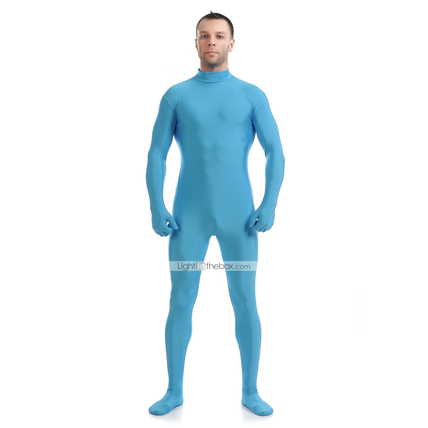Zentai Suits Costume Hoodie Carnival Costume Full Body Suit Kings Day Men's Women's Sex Solid Colored Spandex Lycra Costume for Performance Party Valentine's Day Halloween Adults' 2025 - $35.99 –P11