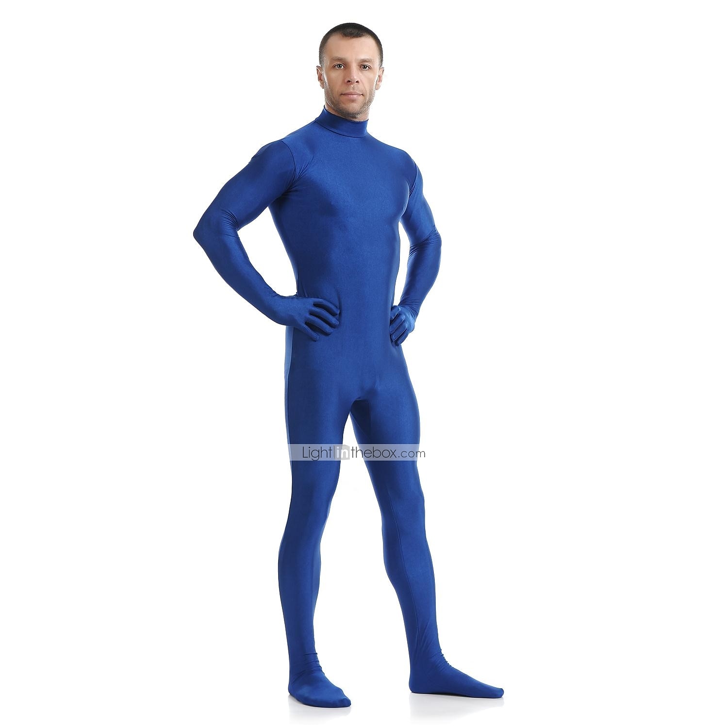 Zentai Suits Costume Hoodie Carnival Costume Full Body Suit Kings Day Men's Women's Sex Solid Colored Spandex Lycra Costume for Performance Party Valentine's Day Halloween Adults' 2025 - $35.99 –P6