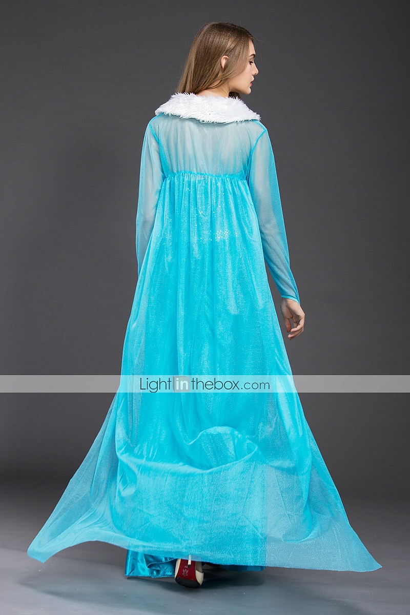 Šaty Cosplay kostým Princeznovské Pohádkové Elsa šaty na dovolenou Dospělé Dámské Žena Vánoce Karneval Oblékněte se 2026 - $56.99 –P2