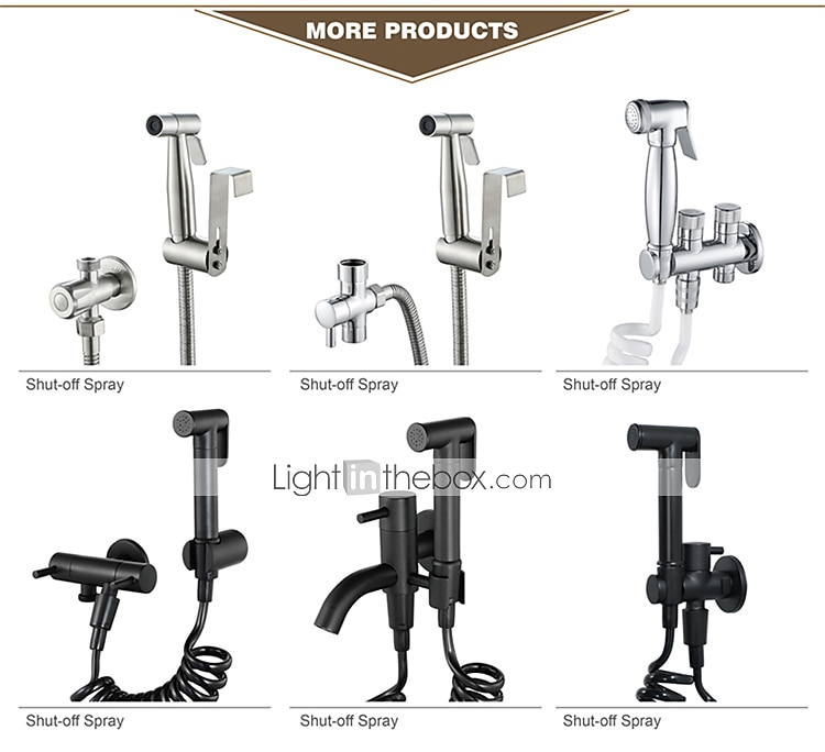 eengats bidet blacktoilet handheld bidet sproeier zelfreinigend eigentijds 2026 - $108.99 –P9