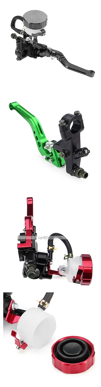 Nawenson universal 7/8 "22mm kit de alavancas de reservatório do cilindro mestre do freio da embreagem da motocicleta conjunto de reservatório de fluido conjunto de reservatório de fluido conjunto de de 2025 por $43.99 –P1