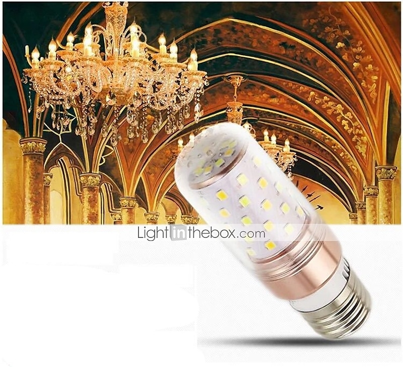 6buc 12 W Lămpi de porumb cu LED 800 lm E14 E26 / E27 T 60 LED-uri de margele SMD 2835 Decorativ Crăciun decor de nunta Alb Cald Alb Rece 220-240 V / RoHs / CE 2025 - $16.49 -P1