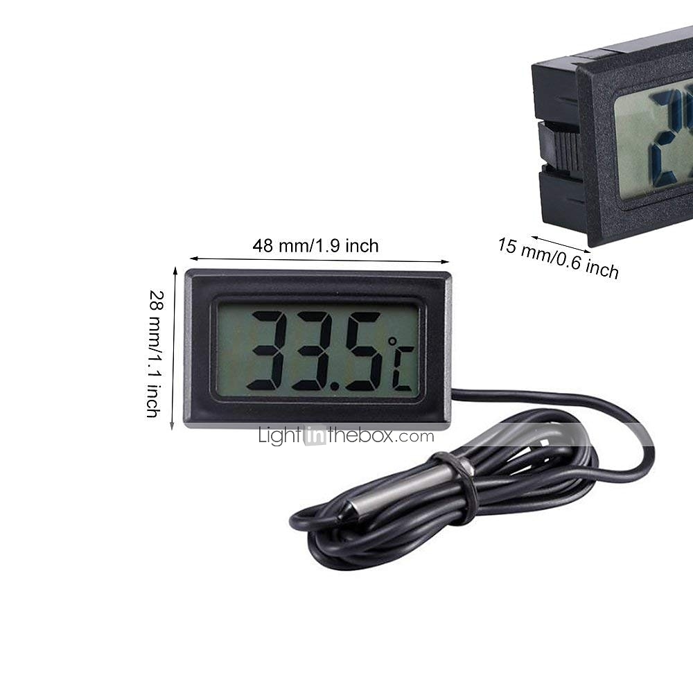 mini digital lcd indoor convenient temperature